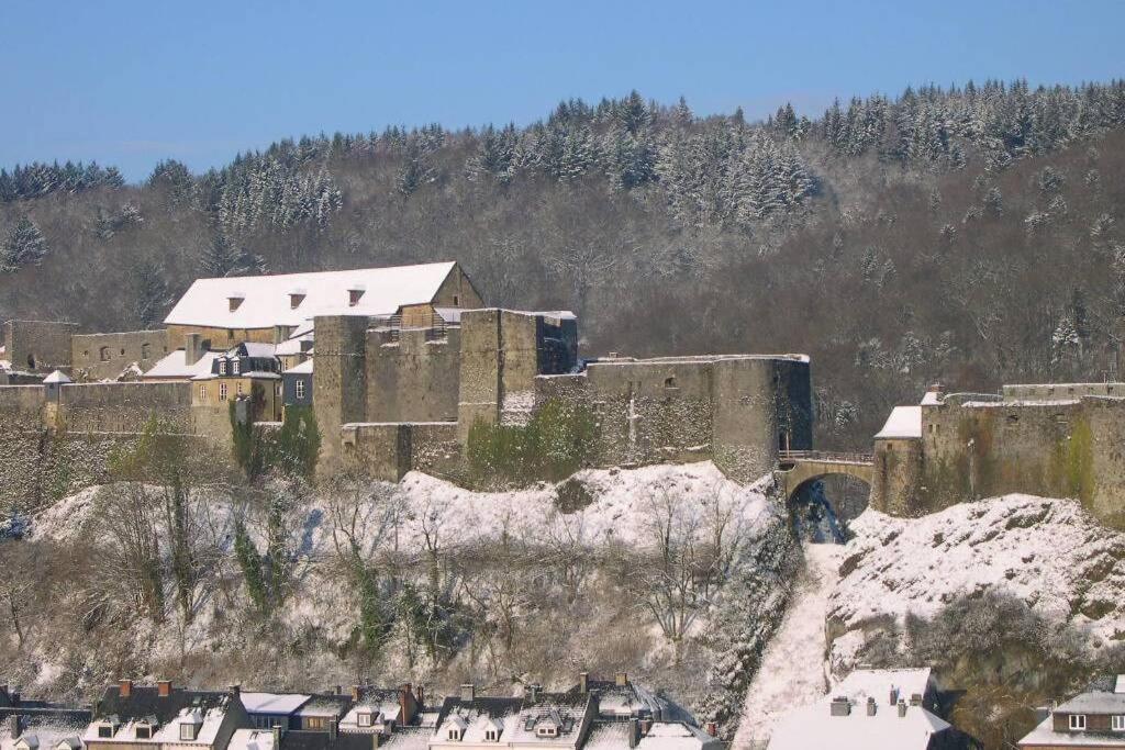 A Bouillon, Appartement Vintage Vue Sur Le Chateau Exterior photo